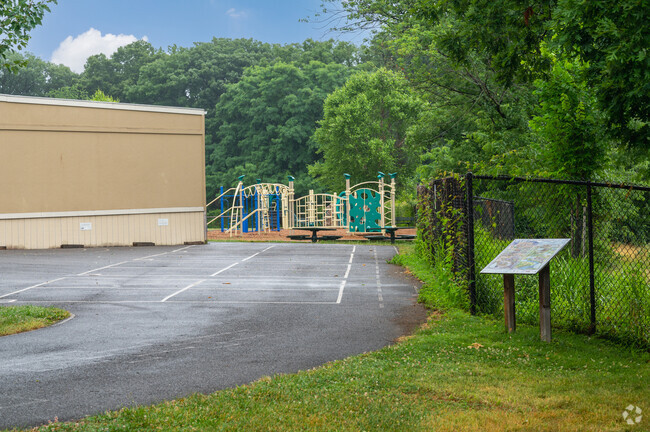 Play ground at Oak View Elementary School in Silver Spring.