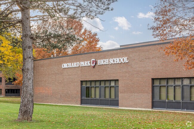 Orchard Park High School is a highly rated, public school with grades 9-12.
