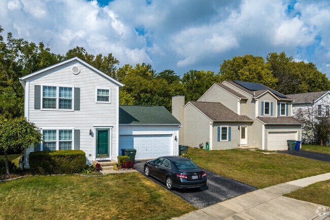 Urban serenity, White Ash style: A glimpse into the heart of two-story living.