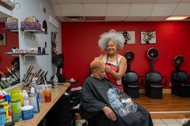 For a stunning hair style, visit Janet's Hair Boutique located on 7530 Reading Rd in Cincinnati.