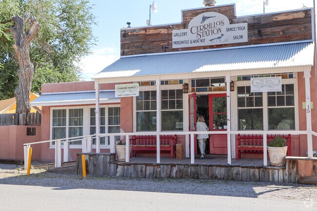 Los Cerrillos residents can head to Cerillos Station a great shop providing many services.