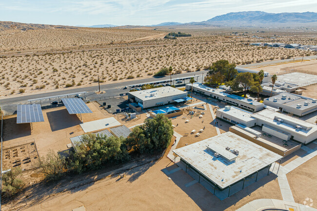 Twentynine Palms Junior High School offers a space where all people can learn and thrive.
