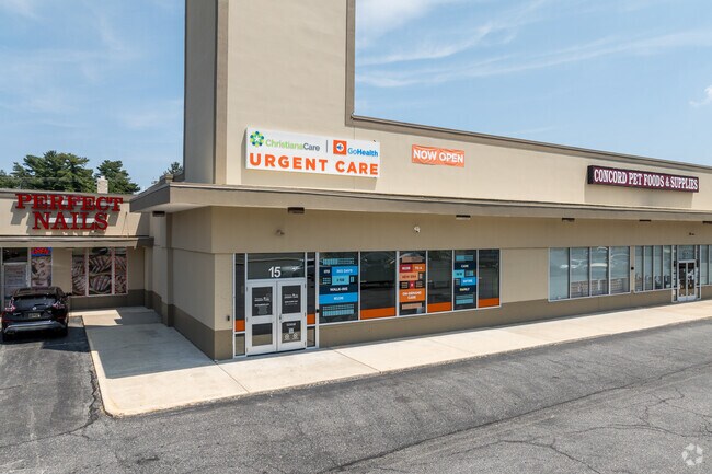 There is an Urgent Care in Dover, just a quick drive from Camden.