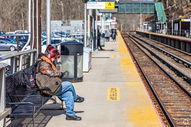 The West Hills train station is just minutes from Woodbury.