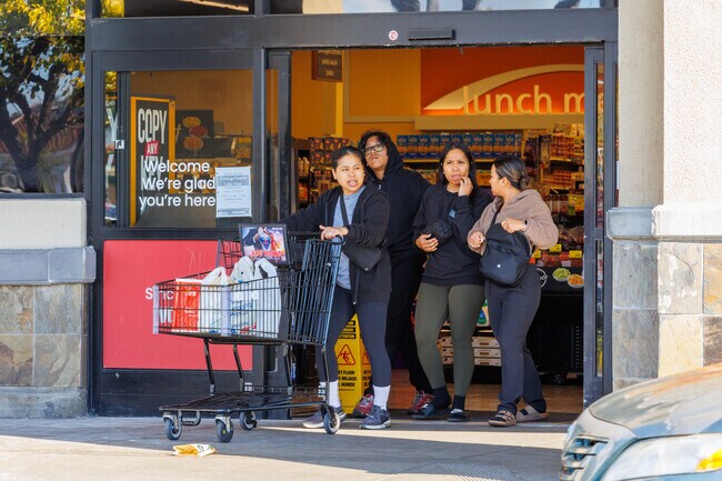 Vons near the Traffic Circle offers convenient shopping for residents.