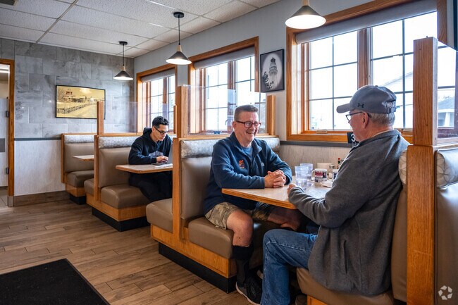 Enjoy great food with friends at Two Rivers Family Restaurant.