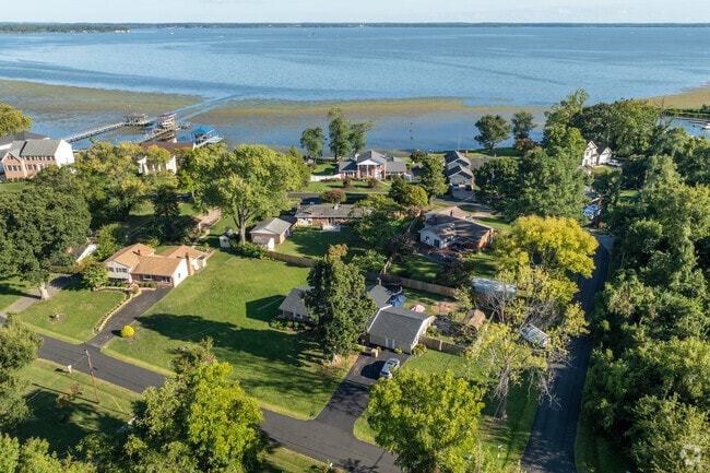 Marumsco Woods is situated along Occoquan Bay.