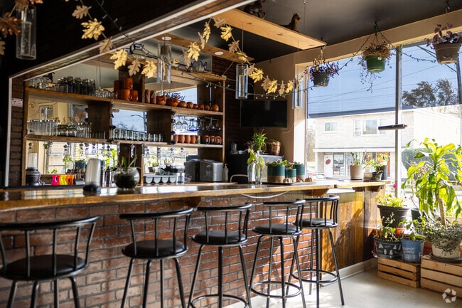 La Fondita Restaurante Mexicano has a themed bar and event space area for hosting events.