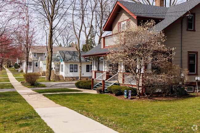 Single-family homes with plenty of lawn space can go for as high as $500,000.