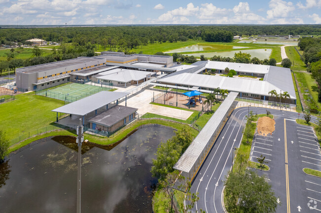 Pinecrest Elementary School in Lehigh Acres is an ethnically diverse campus.