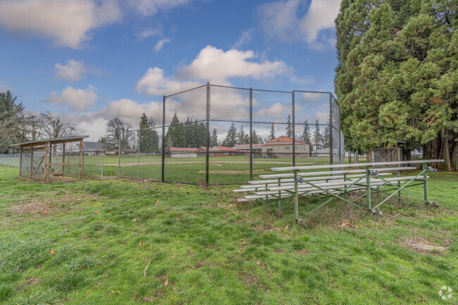 Sublimity Middle School sports fields.