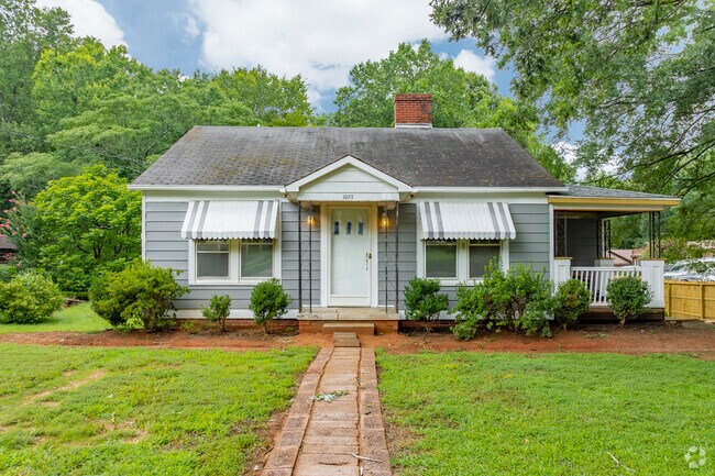 Older national style homes offer an affordable ownership option for residents of Highland.