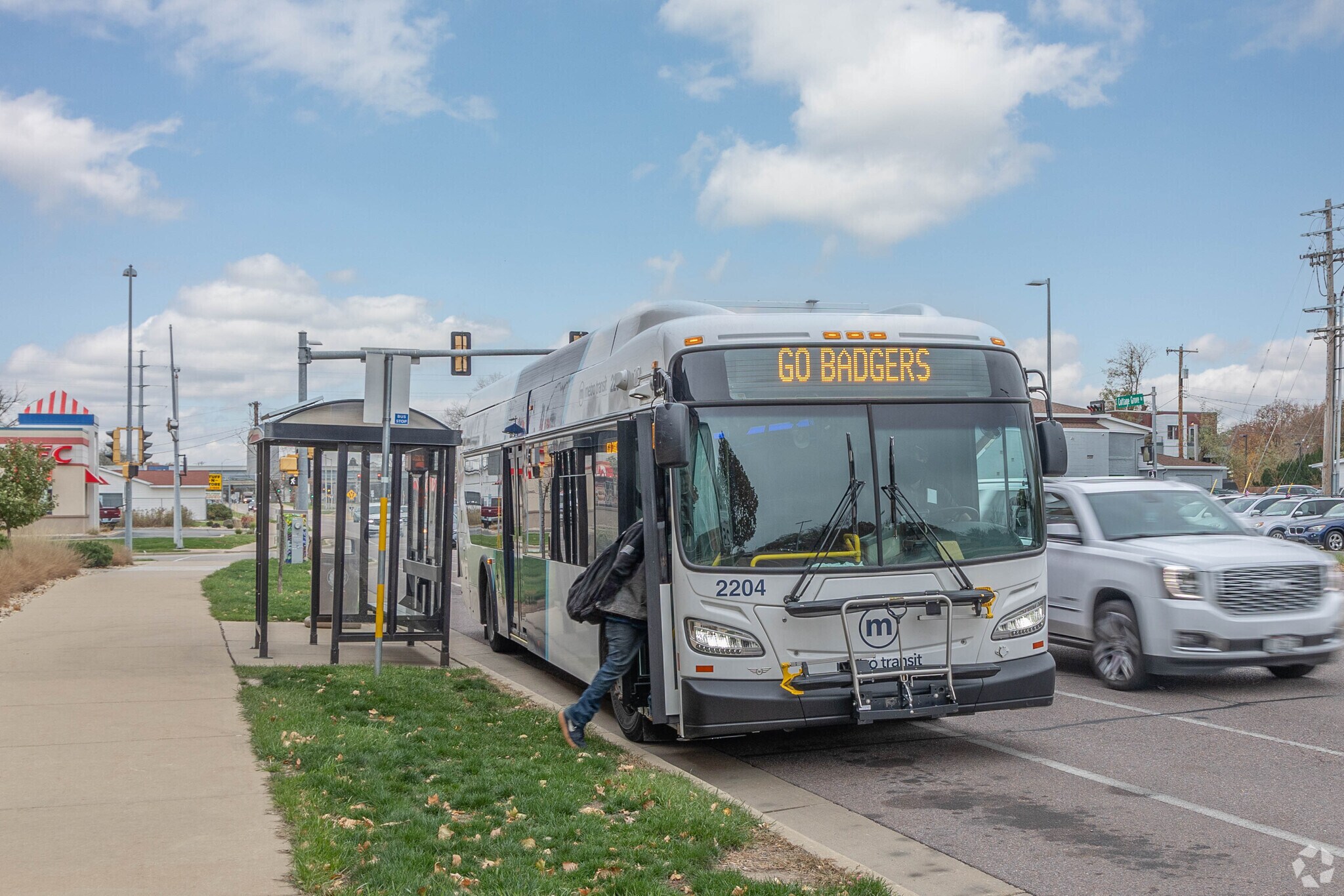 Madison transit is an easy way to get around.