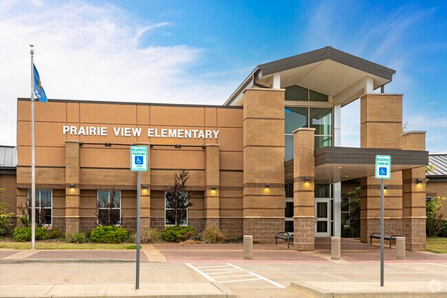 Prairie View Elementary School serves grades PK-4th.