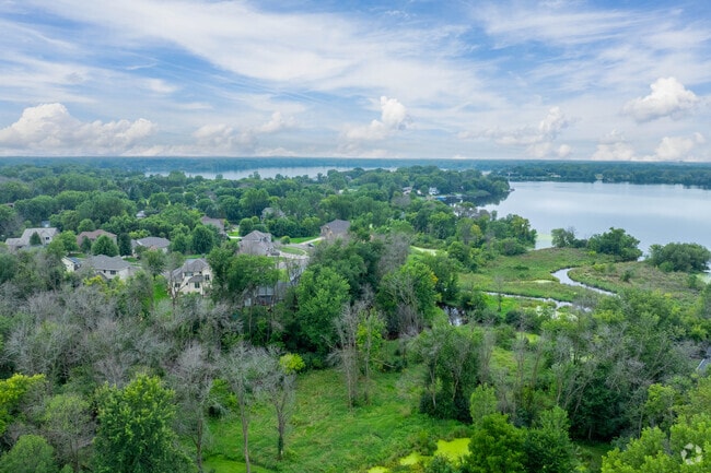 Centerville neighborhoods sit near lakes and wetlands north of St. Paul.