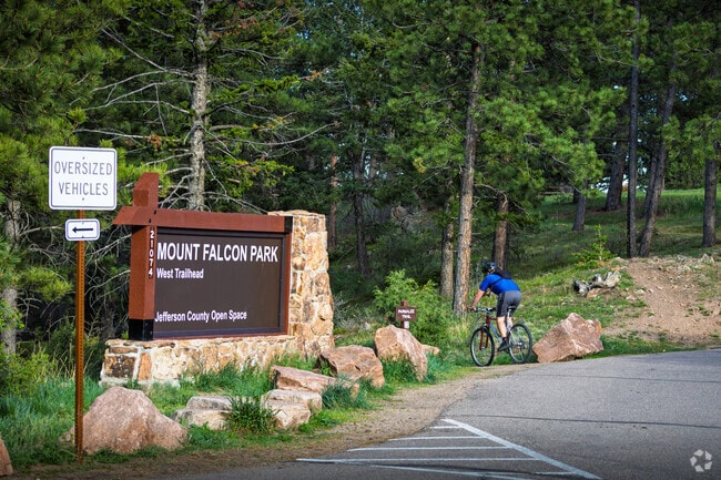 Explore the areas around The West trailhead at Mount Falcon Park.