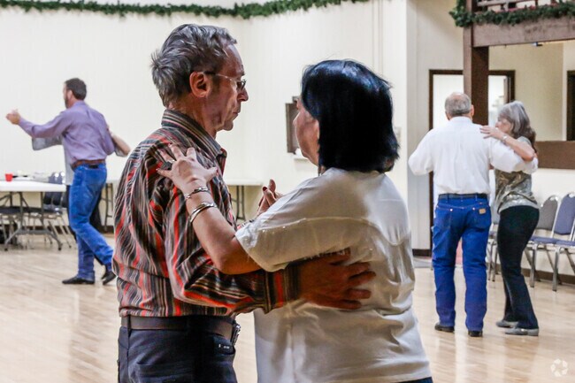 Swingtime Center Dancing offers classes 5 days a week and ranges from swing to square dancing.