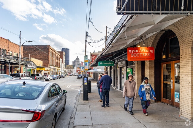 Penn Avenue in the Strip District is a popular location for Herrs Island folks.