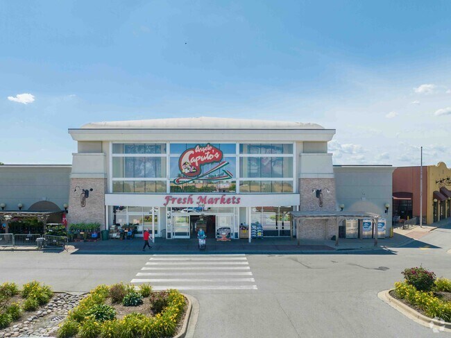 Angelo Caputo’s Fresh Market. near Saddle Creek has great produce and fresh meats.