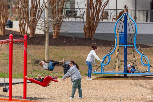 Take the kids to the playgrounds at Wills Parks in Alpharetta.