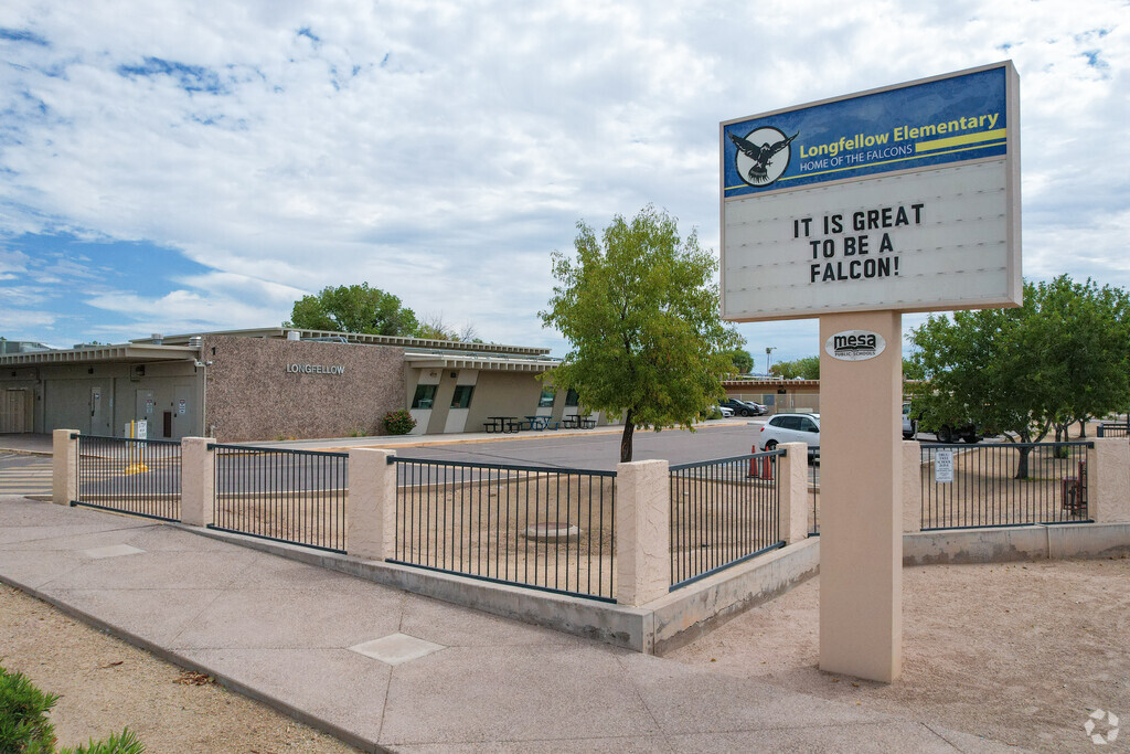Longfellow Elementary is located near Reed Park in Mesa.