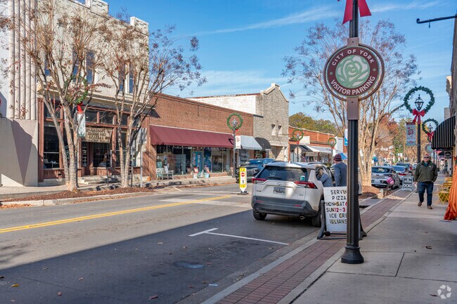 Main Street transforms to take on the excitement of each season on the sidewalks of York.