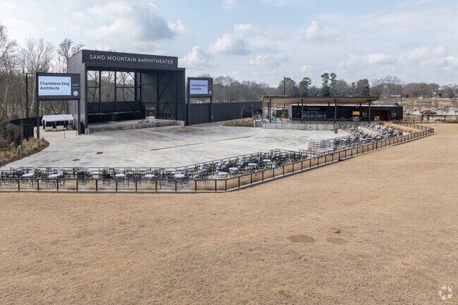 Albertville's Sand Mountain park boasts a 6,000 seat amphitheater that attracts many big name artists.