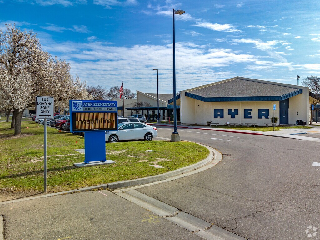 Ayer Elementary School serves students in the Sunnyside neighborhood of Fresno.