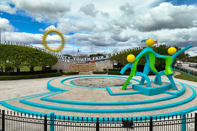 Miami Dade County Fair offers many exhibition places that are close to Flagler Park neighborhood