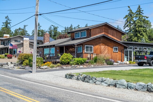 A good looking home overlooking Padilla Bay in Bay View.