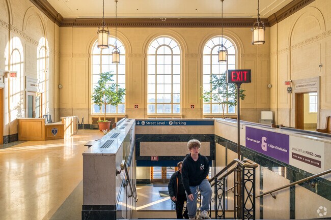 Residents in Stadium District head to the Lancaster Amtrak Train Station for transit.