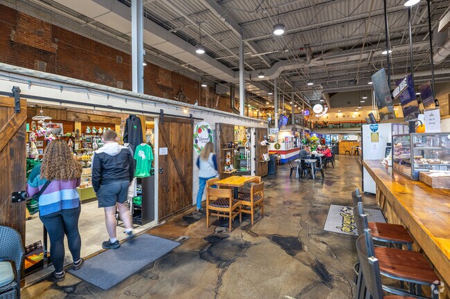 Downtown Huntington is close to the Southern Hills area and offers a wide variety of shops.