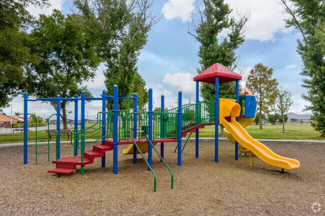 Parks in and around Page Ranch have playgrounds with plenty of grass and trees.