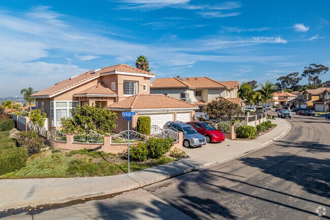 Larger Mediterranean-style homes are found on the eastern side of the neighborhood.