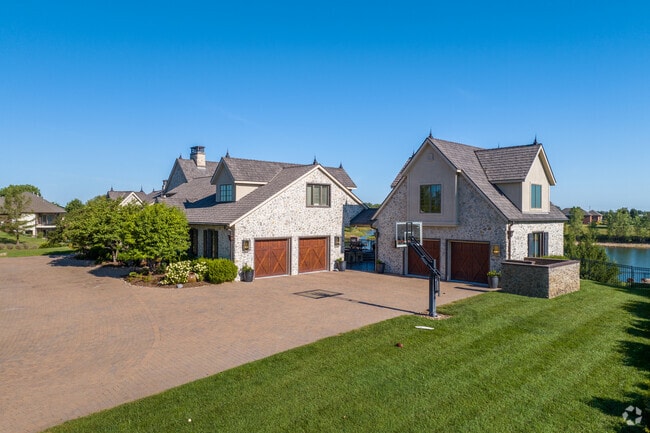 Many of the homes in Northwest Wichita are large estates.