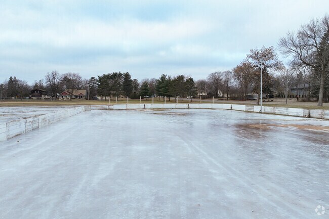 Rick Sorenson Park has an ice rink in the winter.