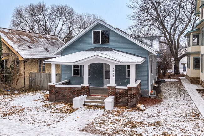 Craftsman cottages can be found along tree-lined streets in Sheridan.