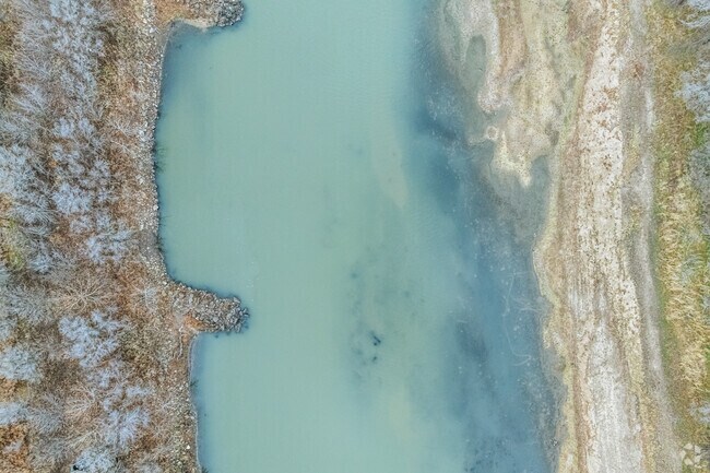The city of Manhattan sits at the confluence of the Kansas and Big Blue rivers.