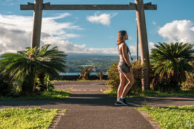 This tranquil oasis offers a peaceful escape into the beauty of Hawaii's natural landscape.