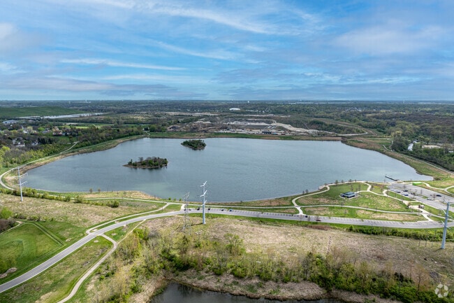 Enjoy the serene surroundings at Whalon Lake.