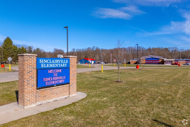 Sinclairville Elementary School near Stockton has 411 students.