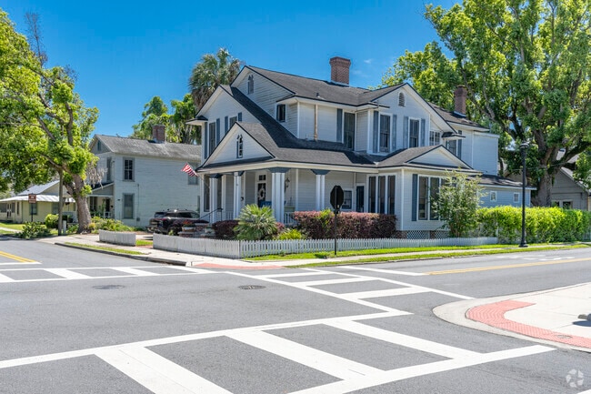 Remodeled homes retain their historic charm in Downtown Ocala.