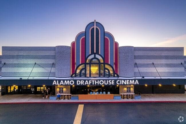 Movies and special activities are hosted daily at the Alamo Drafthouse Cinema