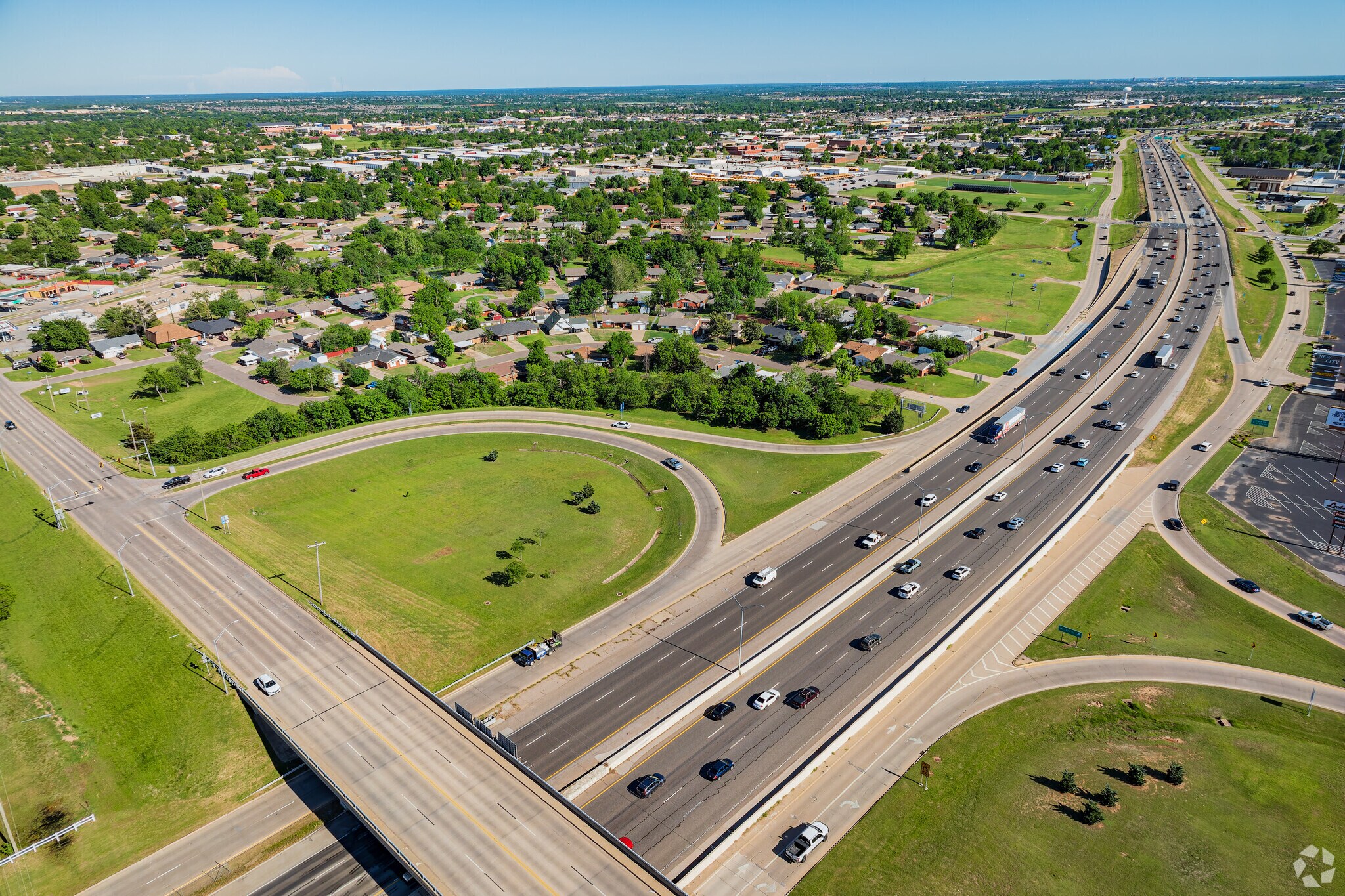I-35 highway is close by Regency Park, makes commute easily.