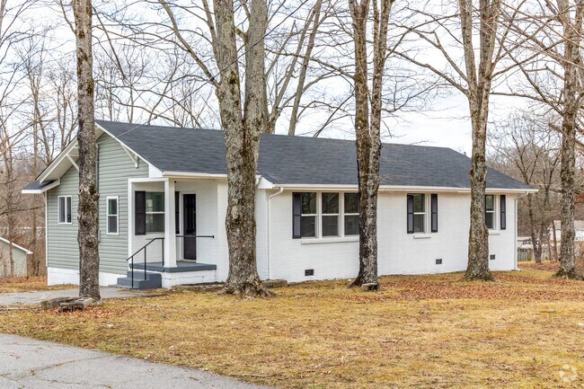 Ranch style homes can be found all over Crossville.