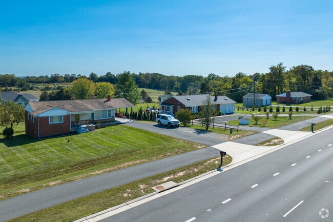 Bristow offers a selection of smaller homes on large plots of land.