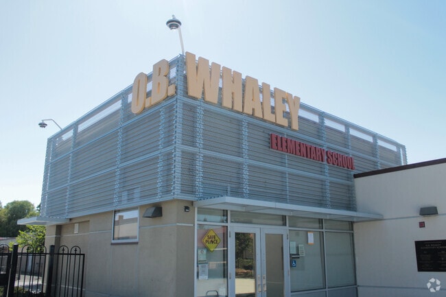 O.B. Whaley Elementary School is located in the Leyva neighborhood of San Jose.