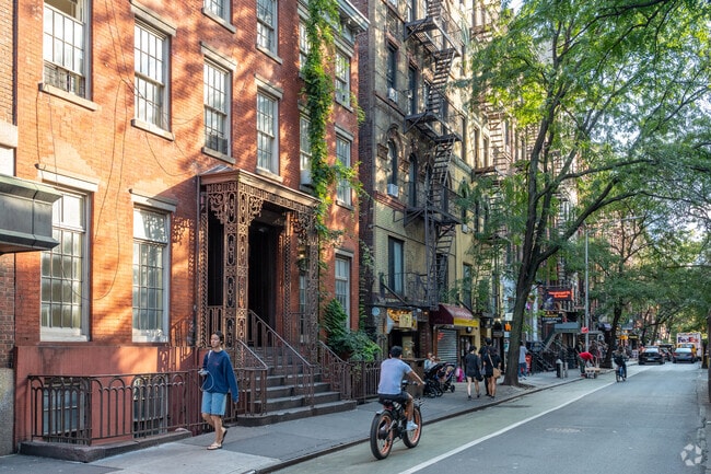 Greenwich Village is electric with constant movement wherever you look.