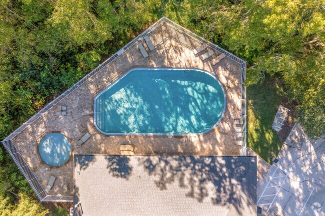 A resort-style pool and hot tub are fabulous amenities for Broadmoor residents.