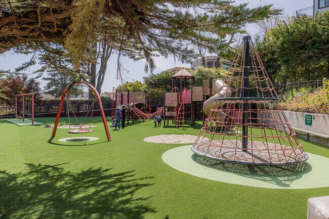 A nice playground for kids to enjoy can be found at J.P Murphy Playground.